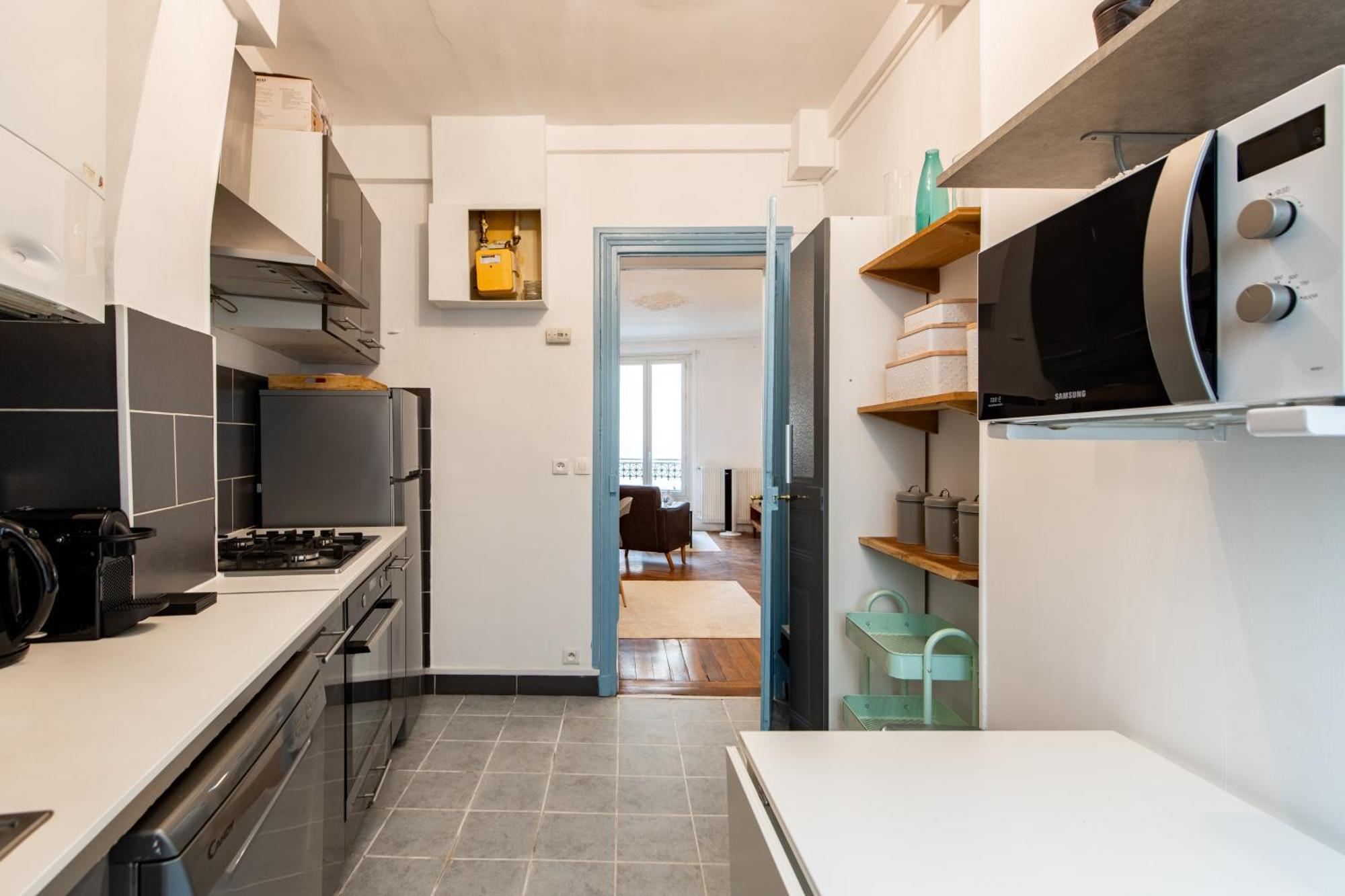Stylish 2-bedroom Near The Famous Moulin Rouge Appartamento